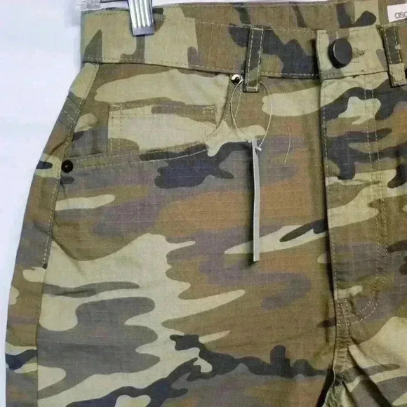 Women's ASOS Denim Camo Shorts Size US 6 UK 10 - Picture 3 of 11